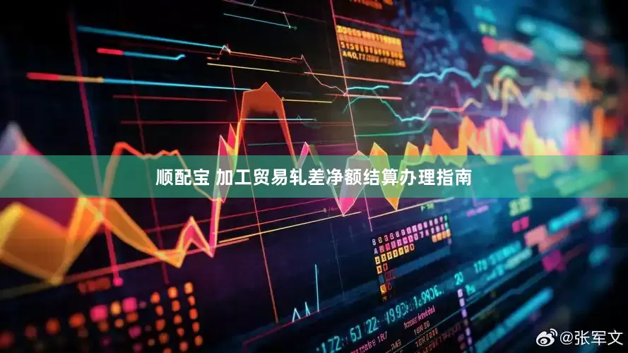 顺配宝 加工贸易轧差净额结算办理指南